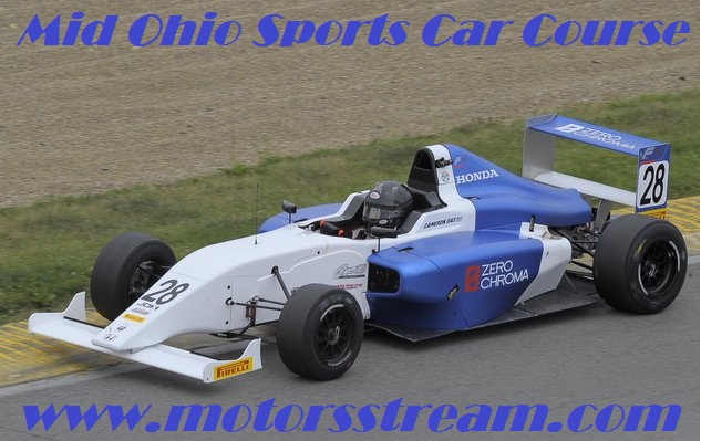 Live Mid Ohio Sports Car Course Formula 4 Coverage