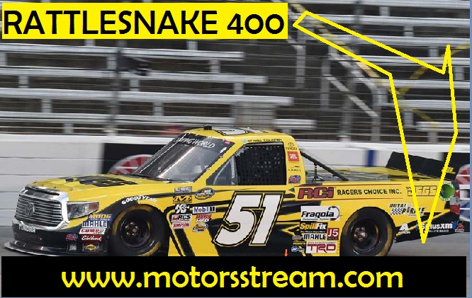 Live Rattlesnake 400 NASCAR Camping World Truck Series Telecast